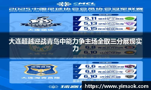大连超越迎战青岛中能力争主场全取三分展现实力